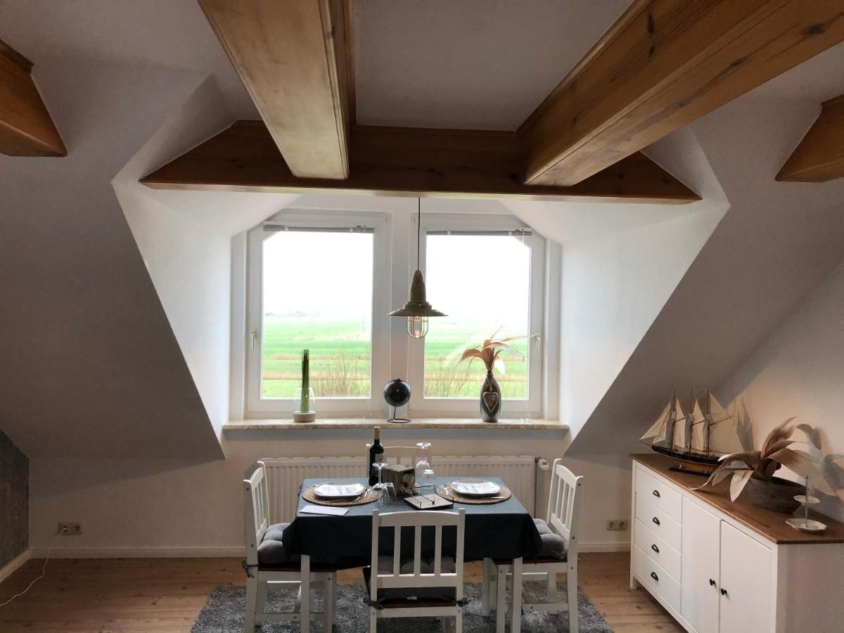 Heimathafen - Ferienwohnung Verse Eddelak Esterno foto